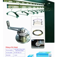 Giàn Phơi Gắn Trần Hòa Phát KS-980 RÊU CỔ
