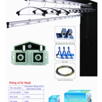 Giàn Phơi Gắn Trần Hòa Phát S008