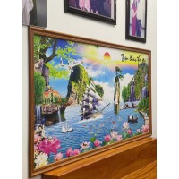 Tranh dán tường 3D - Giấy Dán Tường 06