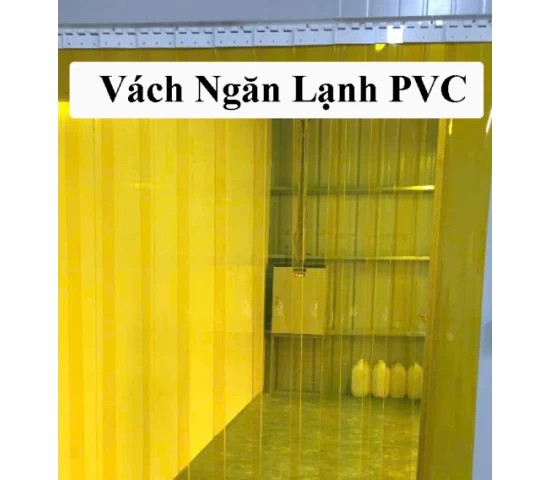 VÁCH NGĂN LẠNH PVC