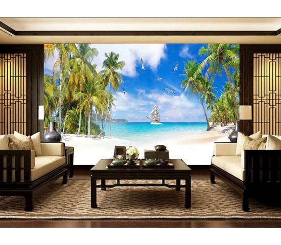 Trang dáng tường 3d 01